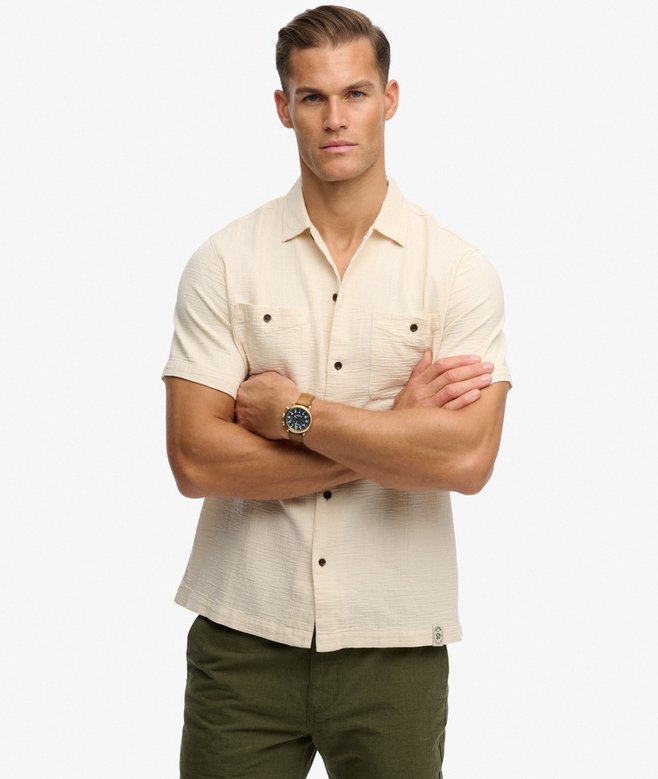 SUPERDRY - Merchant Textured Shirt