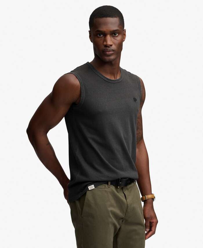SUPERDRY - D3 Ovin Classic Cotton Linen Tank