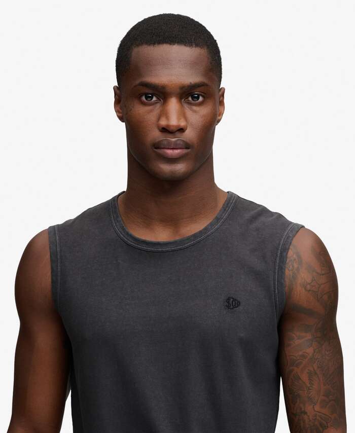 SUPERDRY - D3 Ovin Classic Cotton Linen Tank