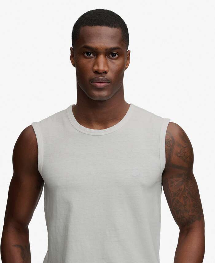SUPERDRY - D3 Ovin Classic Cotton Linen Tank