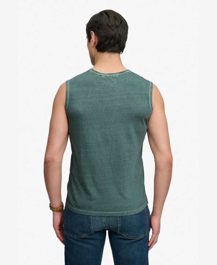 SUPERDRY - D3 Ovin Classic Cotton Linen Tank