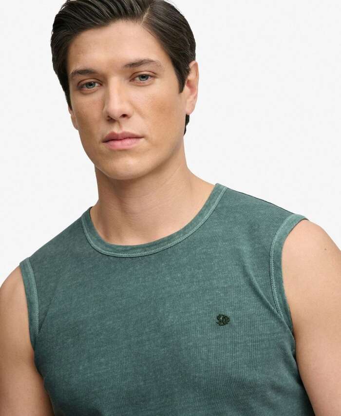 SUPERDRY - D3 Ovin Classic Cotton Linen Tank