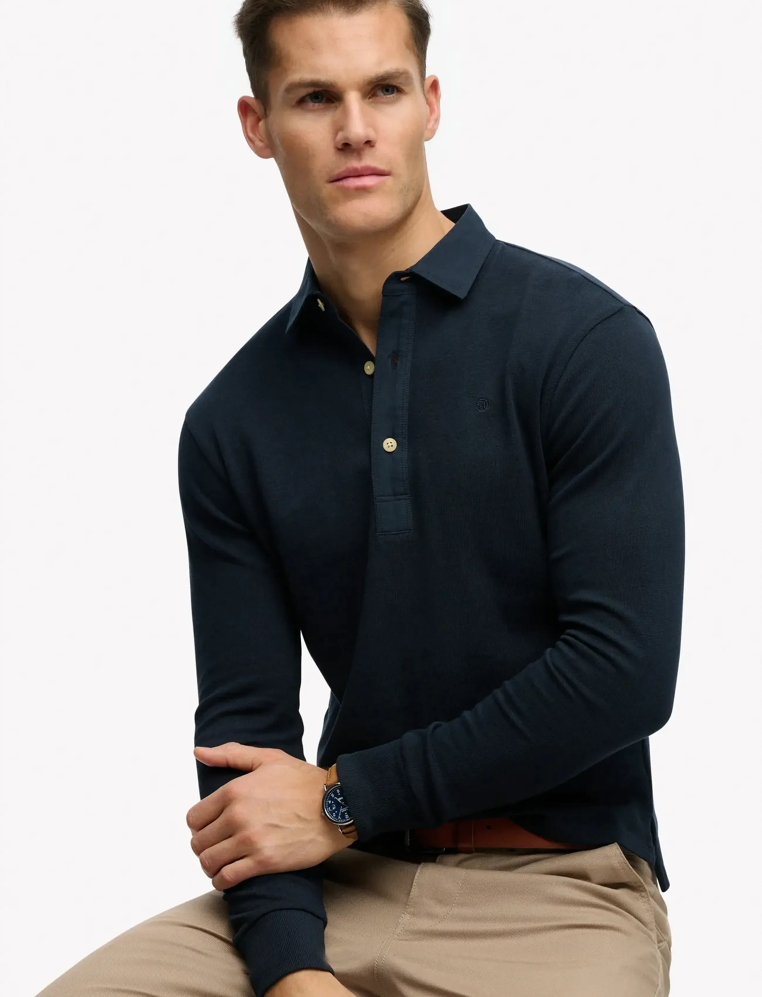 SUPERDRY - Classic Rugby Top