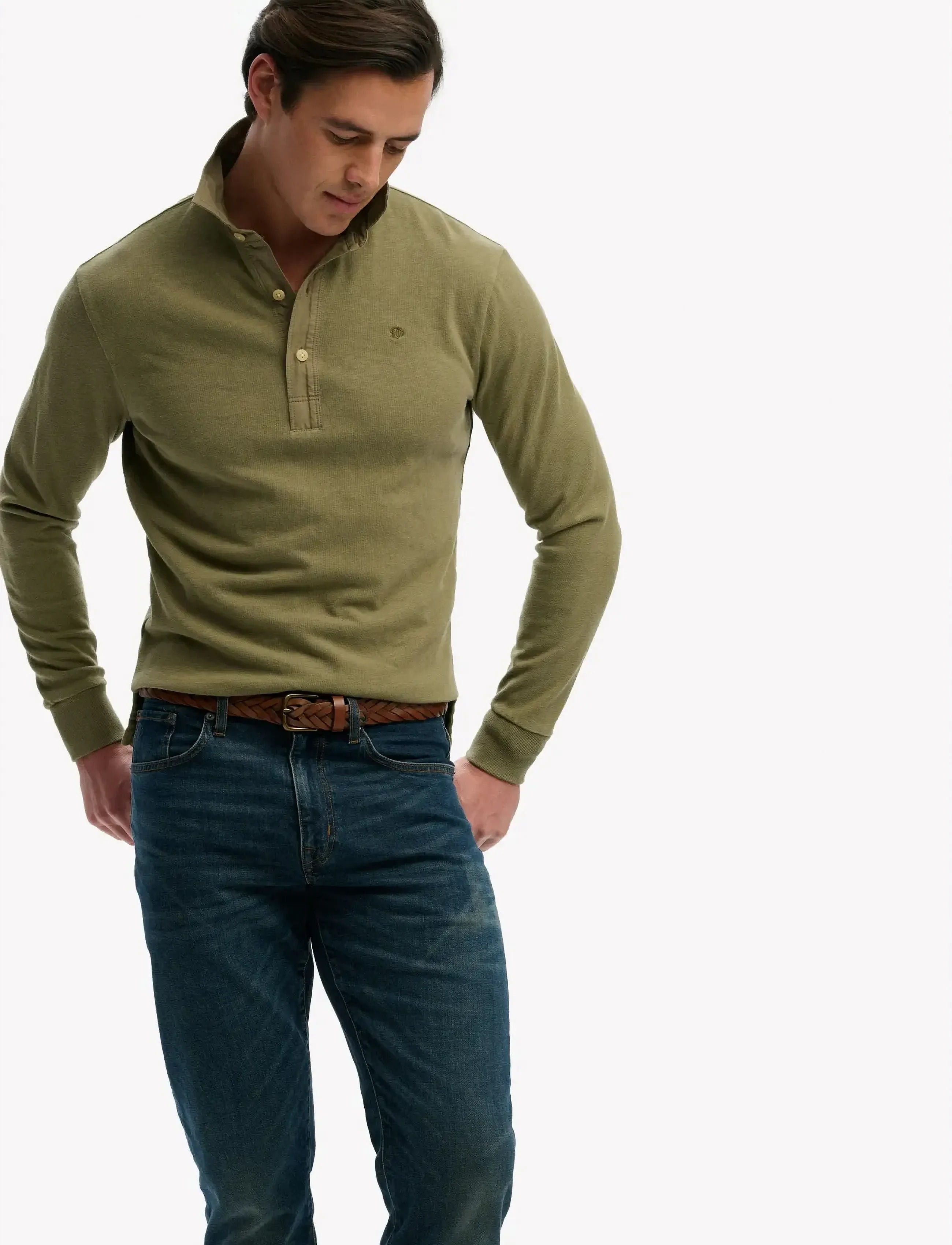 SUPERDRY - Classic Rugby Top