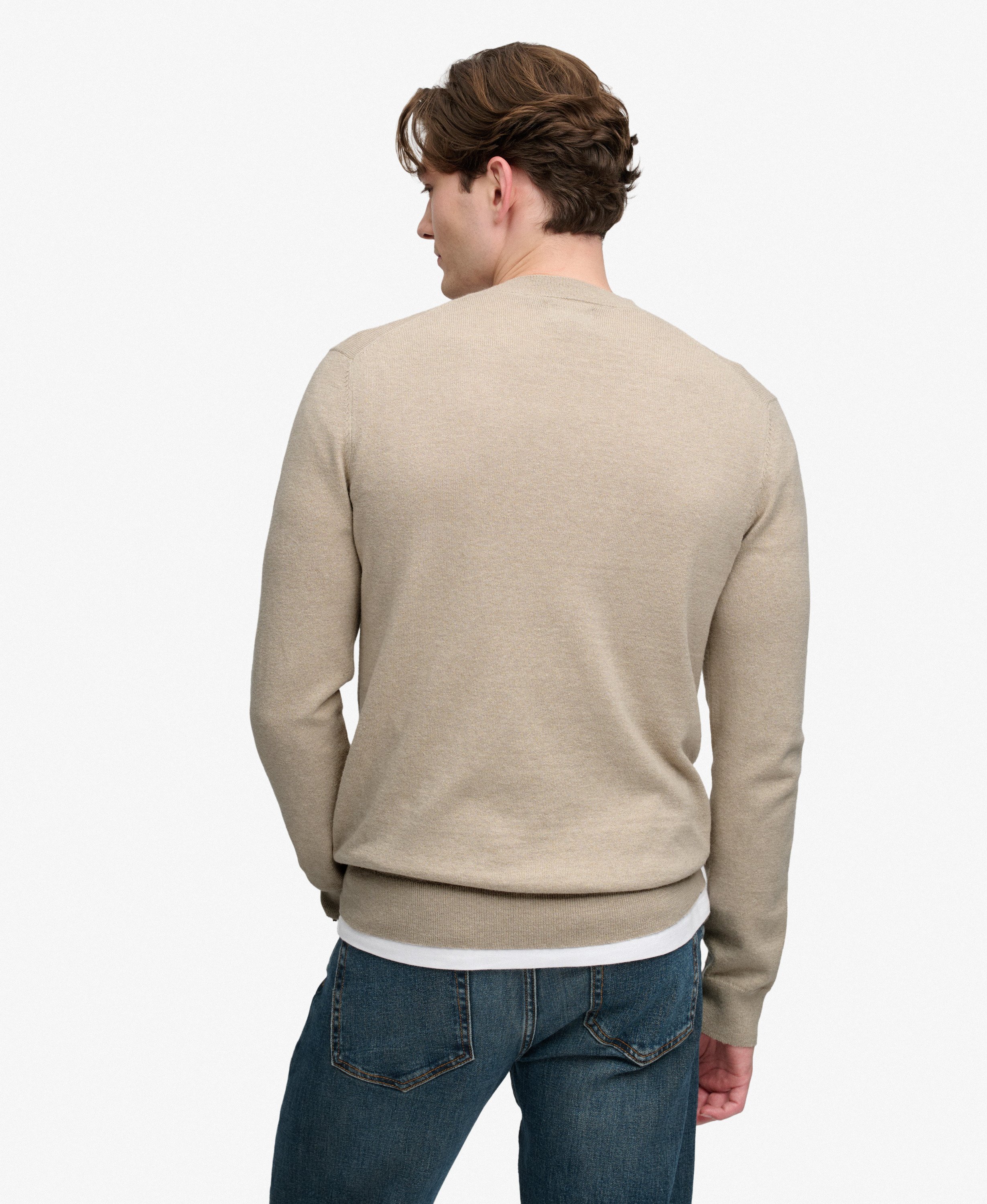 SUPERDRY - Essential Lightweight Wool Blend Jumper
