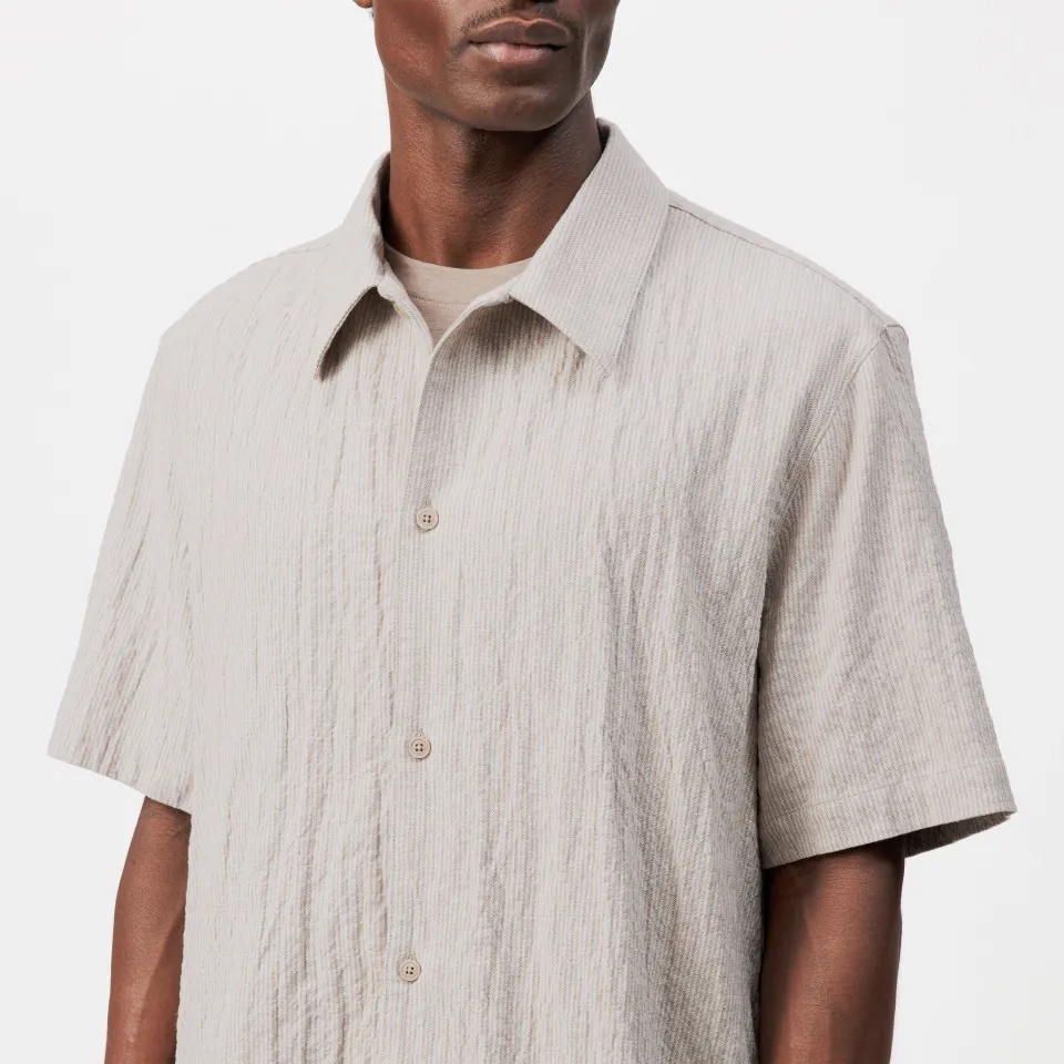 DRYKORN - MERYN Short-Sleeve Shirt In Crinkle Look