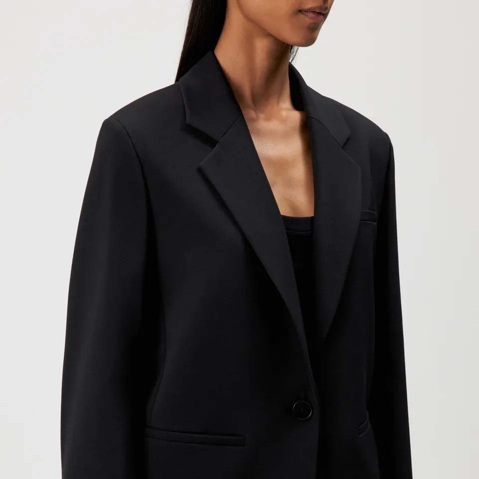 DRYKORN - Casual Single-Breasted Twill Blazer