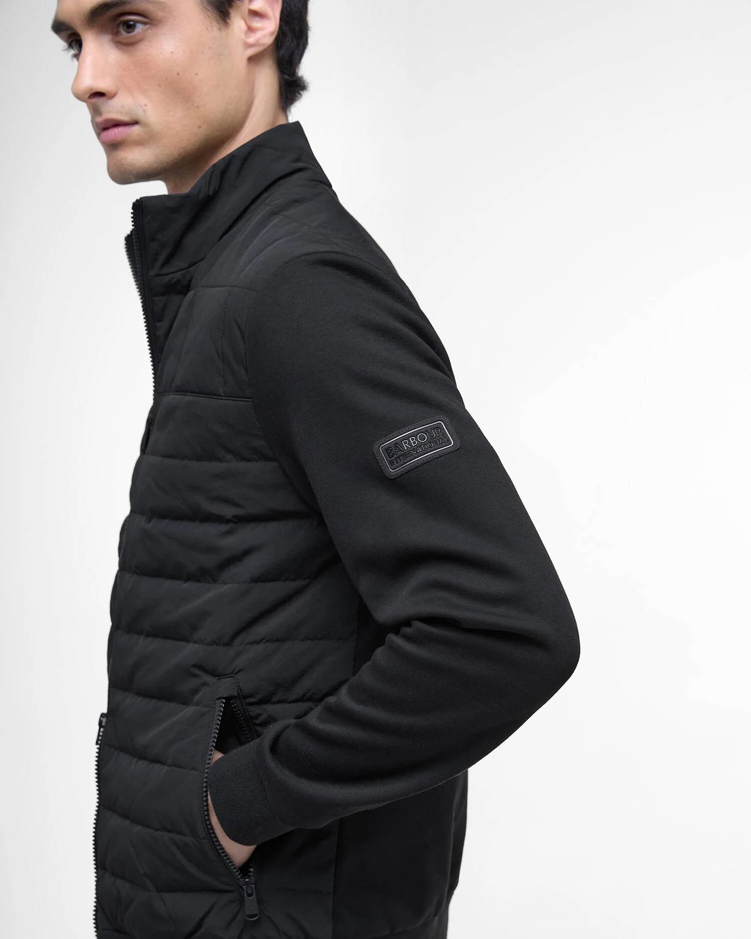 BARBOUR INTERNATIONAL - Collins Baffle Quilted Sweat