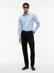 Harlem Black Relaxed Tapered Leg Jeans