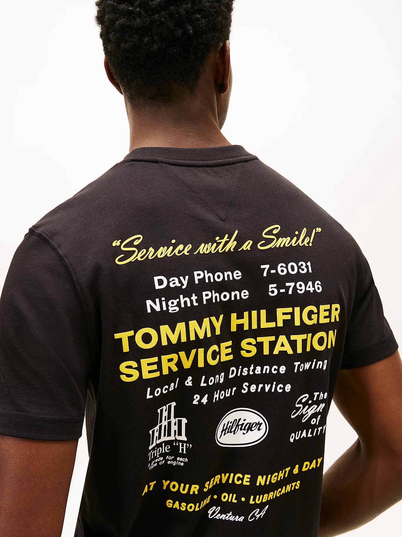 TOMMY HILFIGER - Back Graphic Relaxed T-Shirt