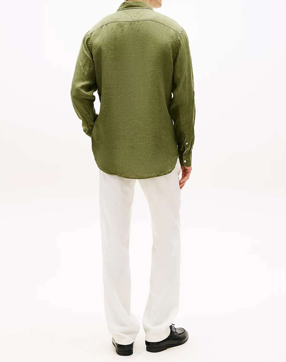 TOMMY HILFIGER - Pigment Dyed Solid Shirt