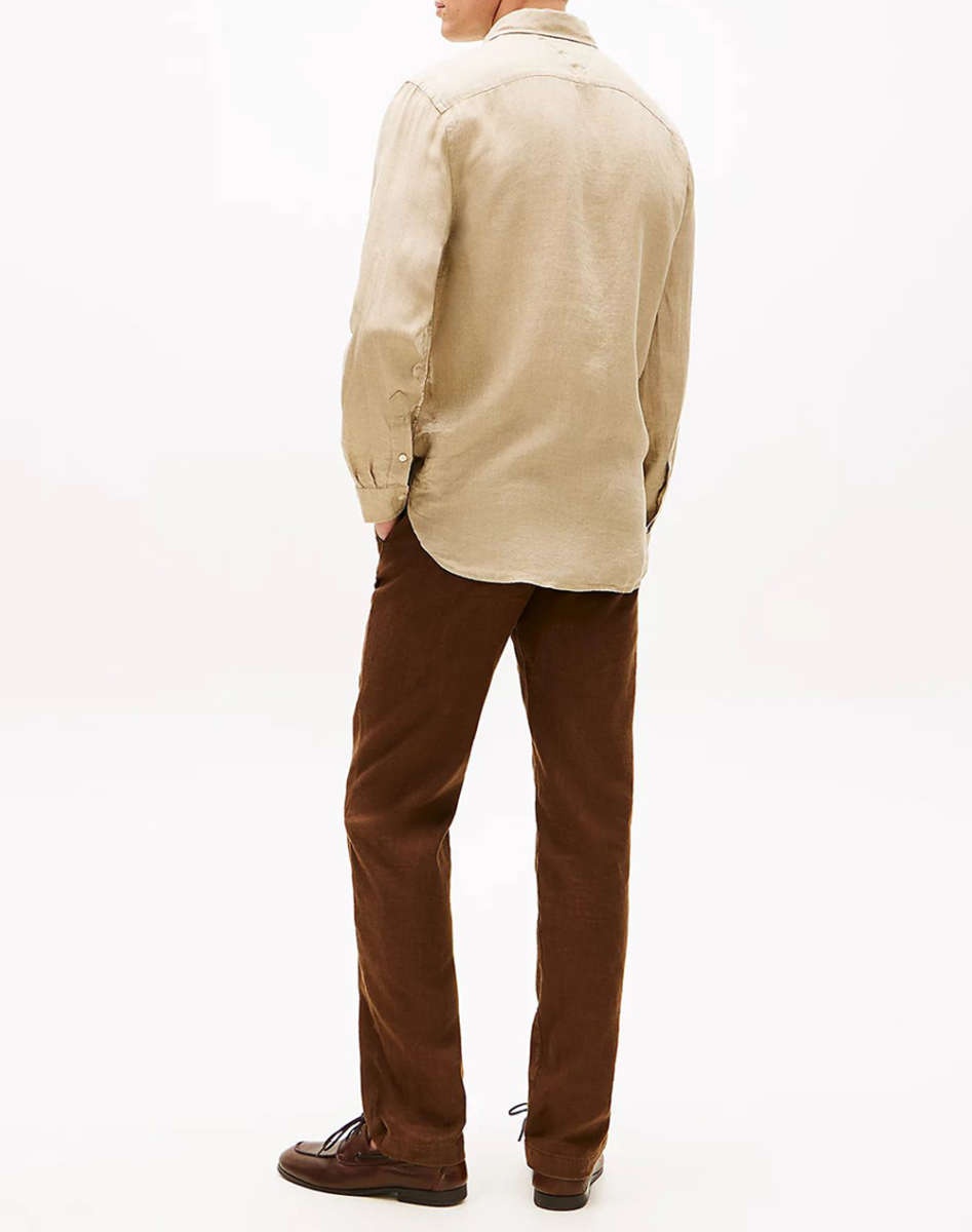TOMMY HILFIGER - Pigment Dyed Solid Shirt