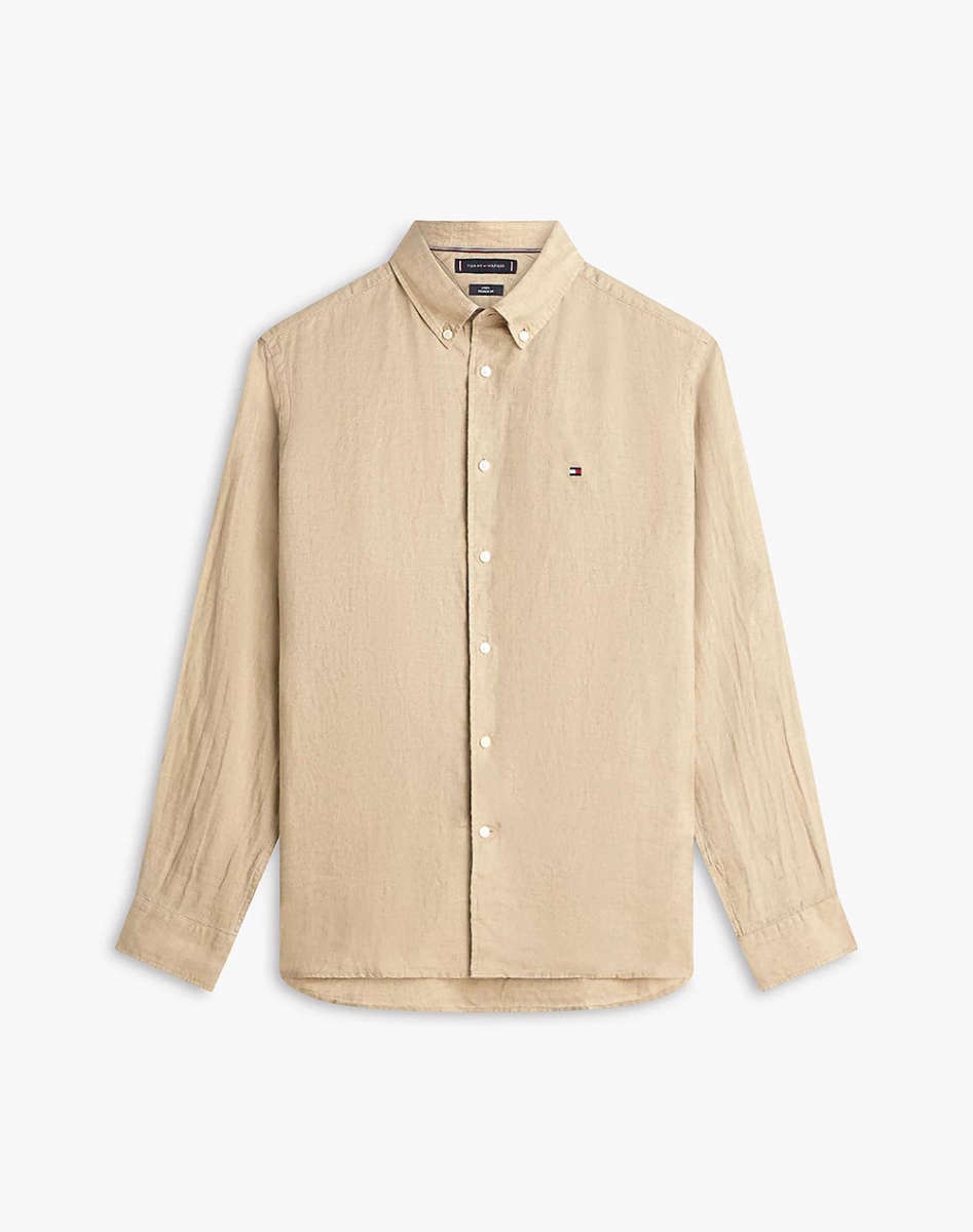 TOMMY HILFIGER - Pigment Dyed Solid Shirt