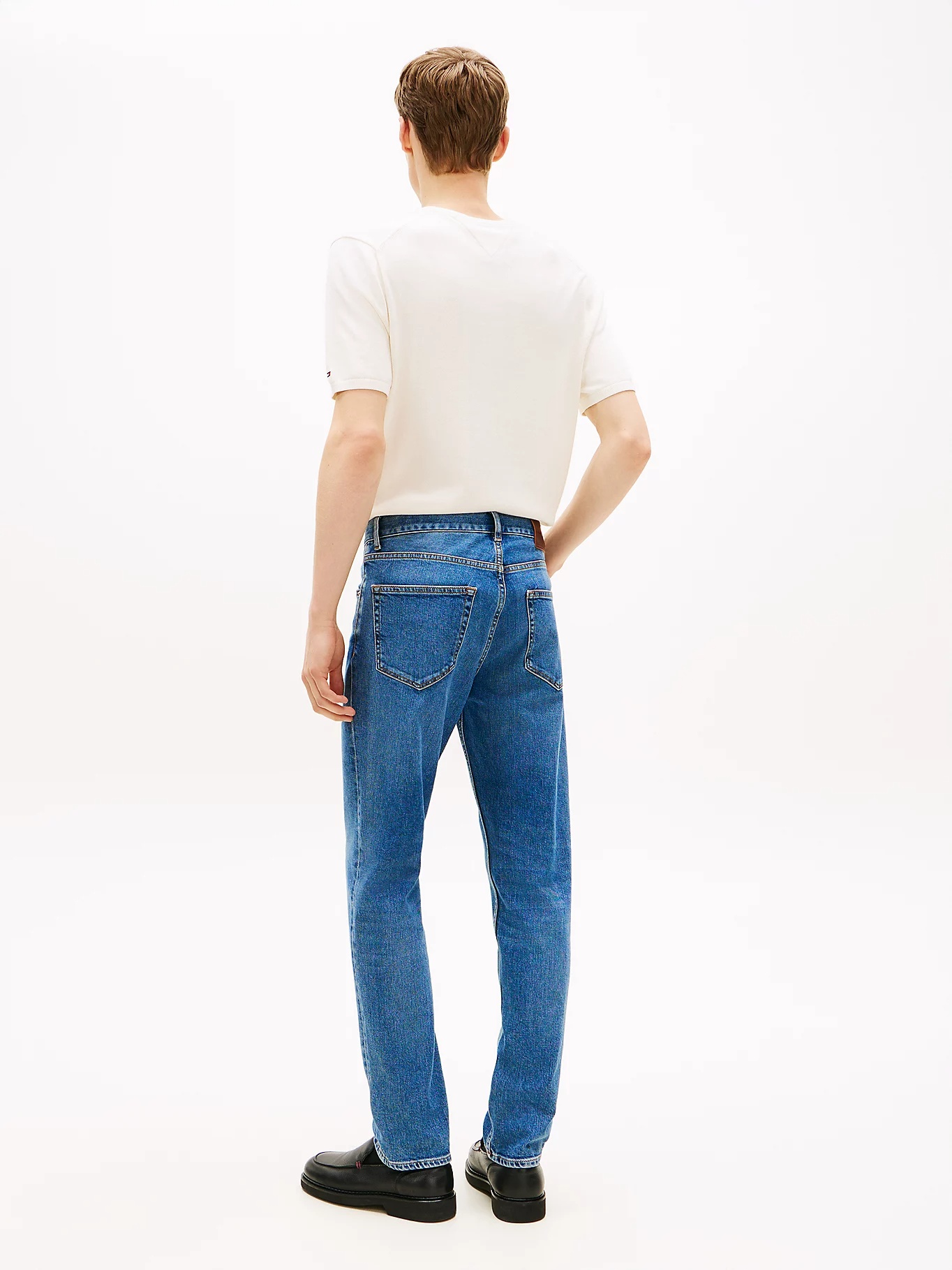 TOMMY HILFIGER - Denton Faded Straight Leg Jeans
