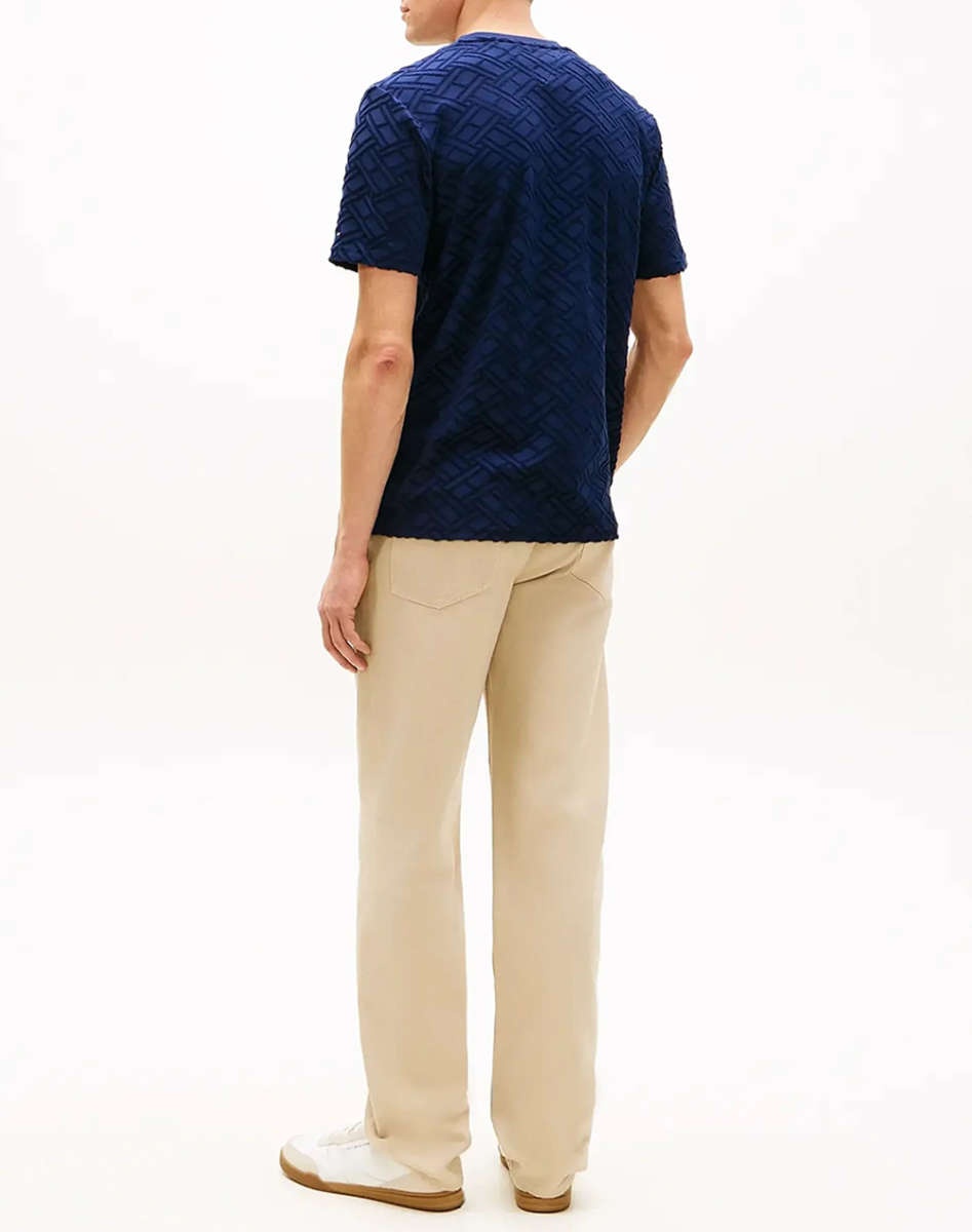 TOMMY HILFIGER - Aop Flag Jacquard Tee