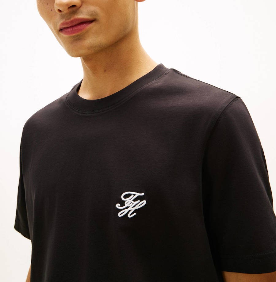 TOMMY HILFIGER - Script Monogram Swimshop Tee