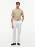 Washed Structured Polo Shirt