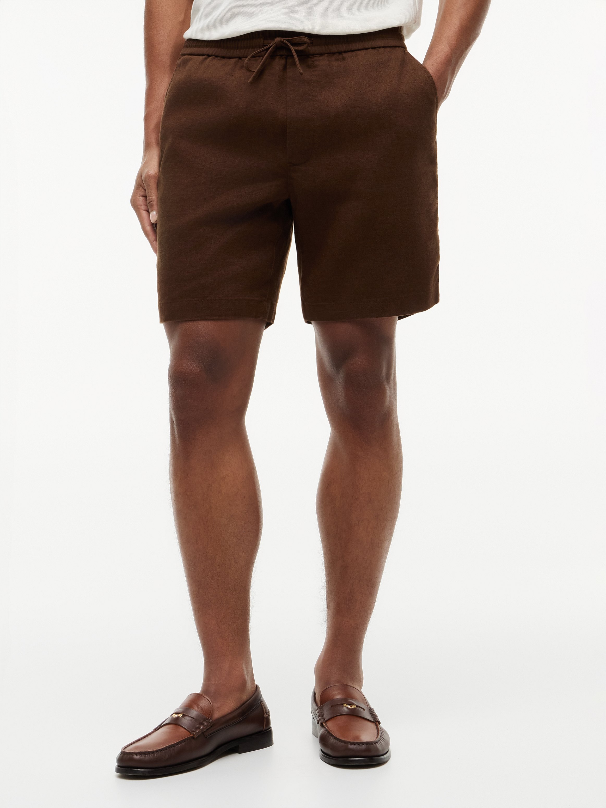 TOMMY HILFIGER - Dover Sorona Linen Bermuda