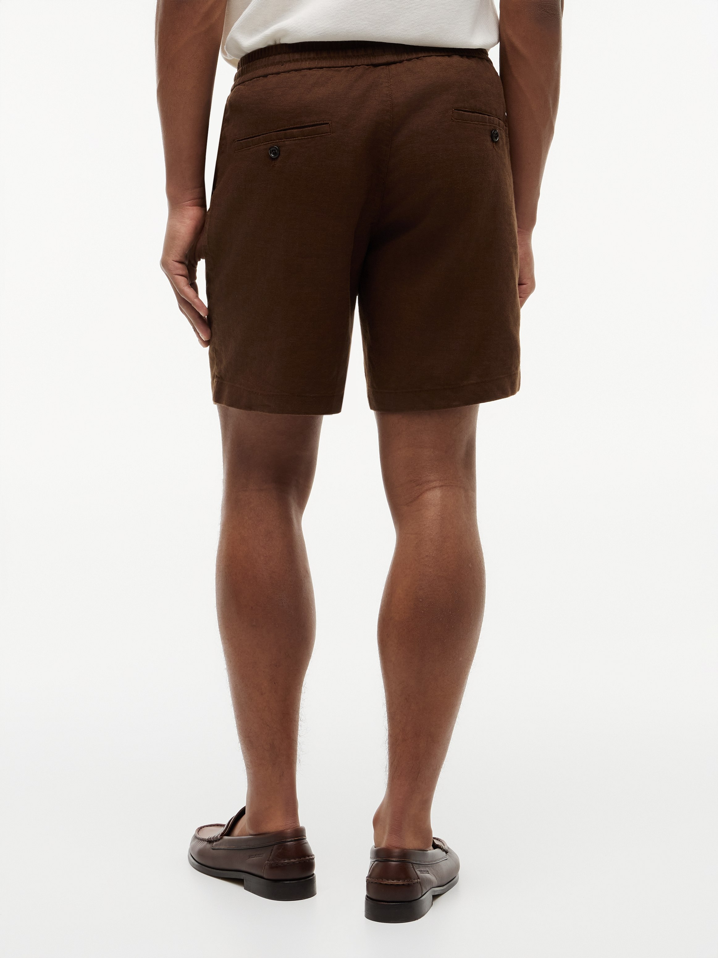 TOMMY HILFIGER - Dover Sorona Linen Bermuda