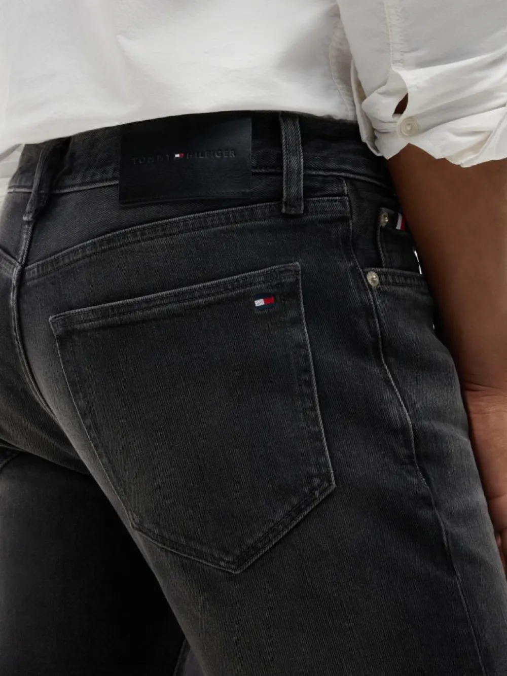 TOMMY HILFIGER - Denton Slim Straight Wats Grey