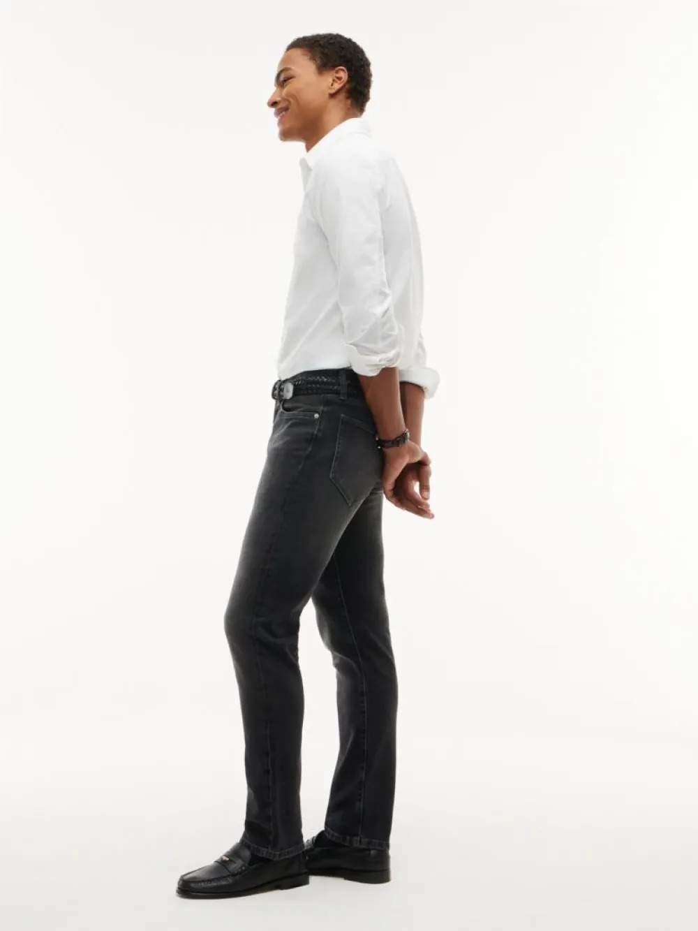 TOMMY HILFIGER - Denton Slim Straight Wats Grey