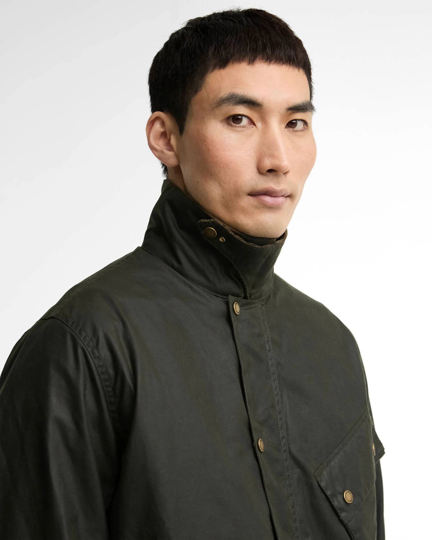 BARBOUR INTERNATIONAL - Brake Line Waxed Jacket