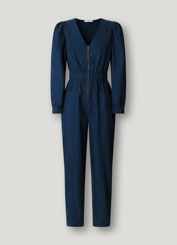 PEPE JEANS - V-Neck Maxi Jumpsuit