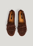 Noa Fringes Suede Loafers