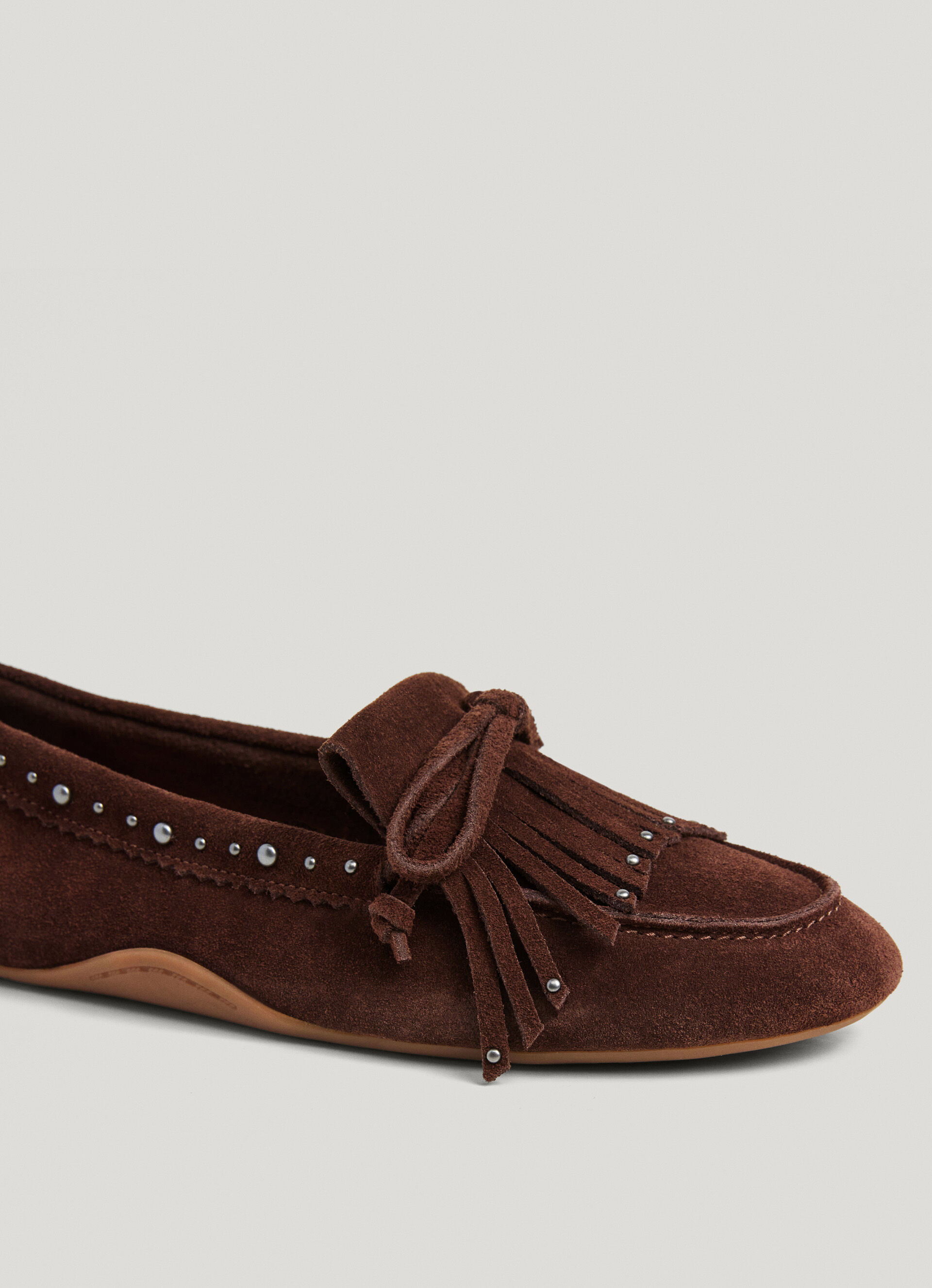 PEPE JEANS - Noa Fringes Suede Loafers