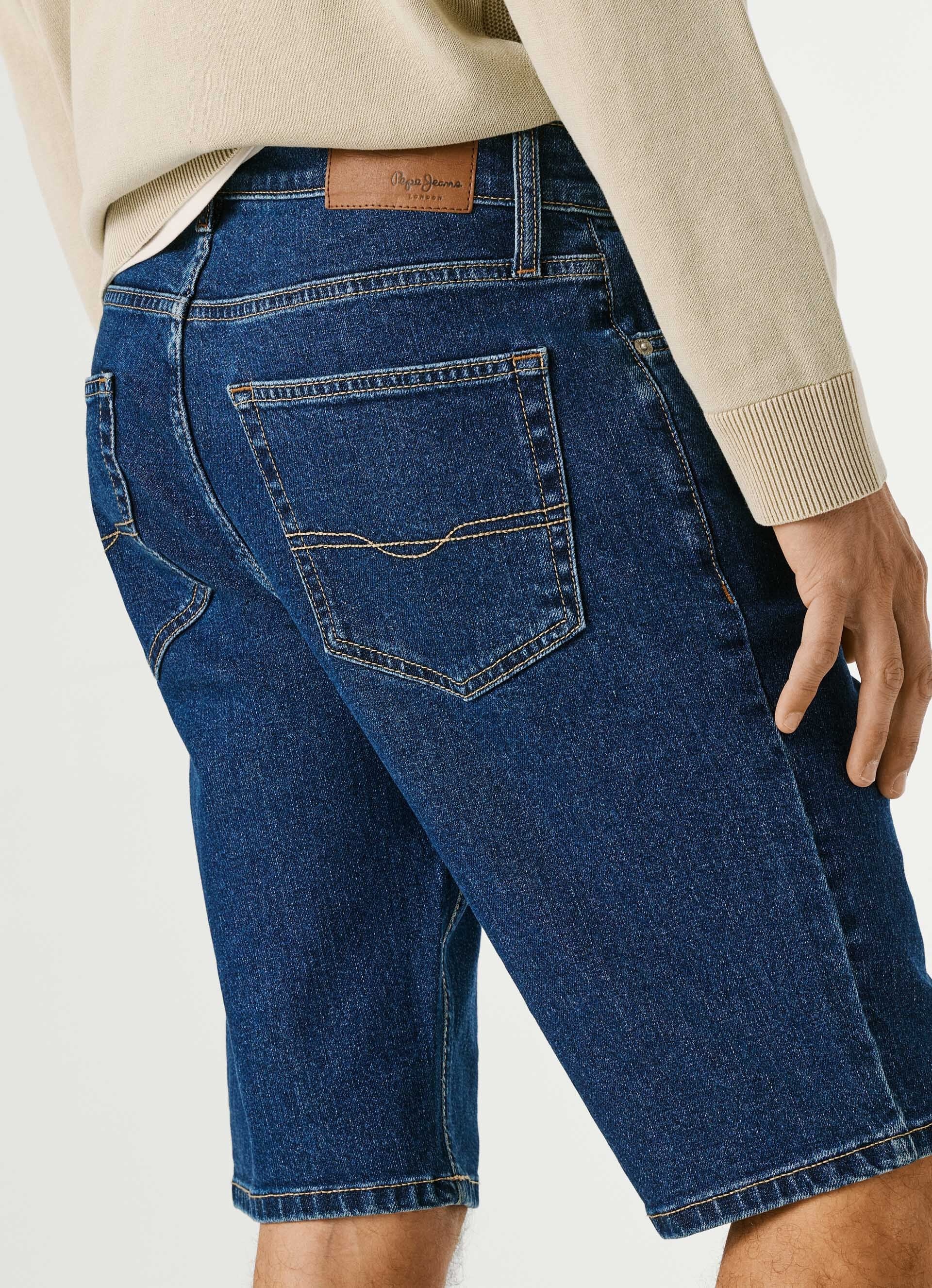 PEPE JEANS - Straight Fit Denim Shorts