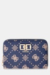 Emelie Logo Medium Zip Around
