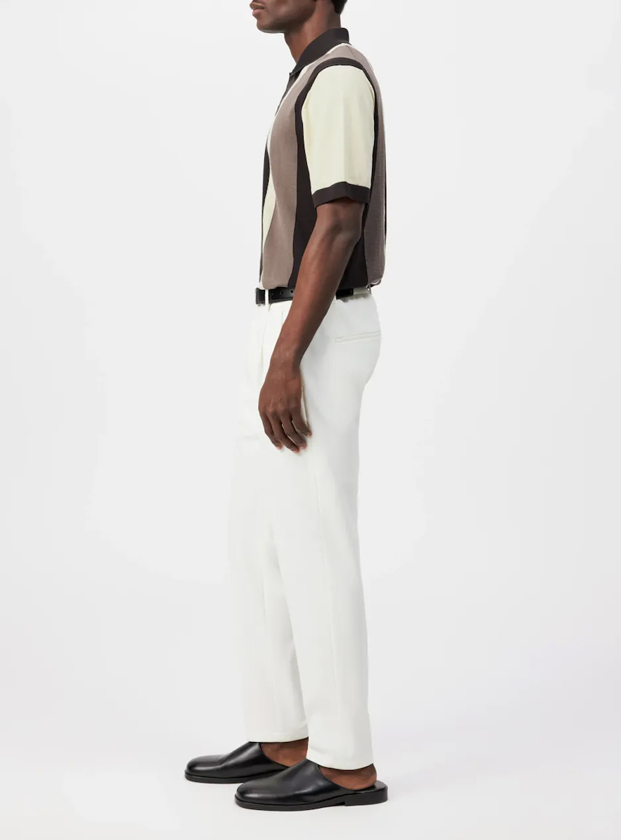 DRYKORN - Pure Cotton Block Stripe Polo Shirt