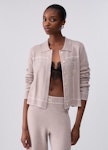 Knit Jacket With Beads