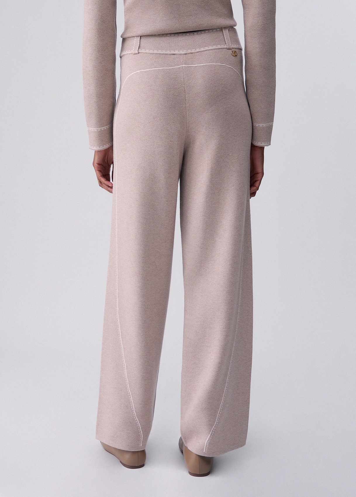 LIU JO - Trousers With Contrast Stitching