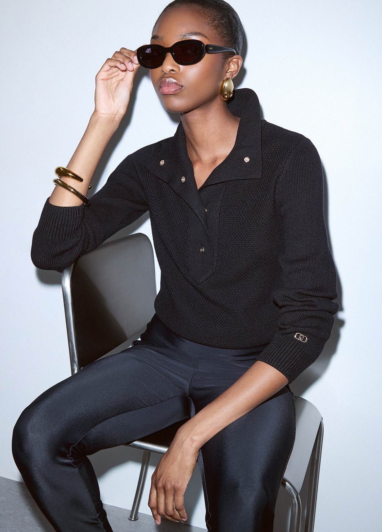 LIU JO - Buttoned Sweater