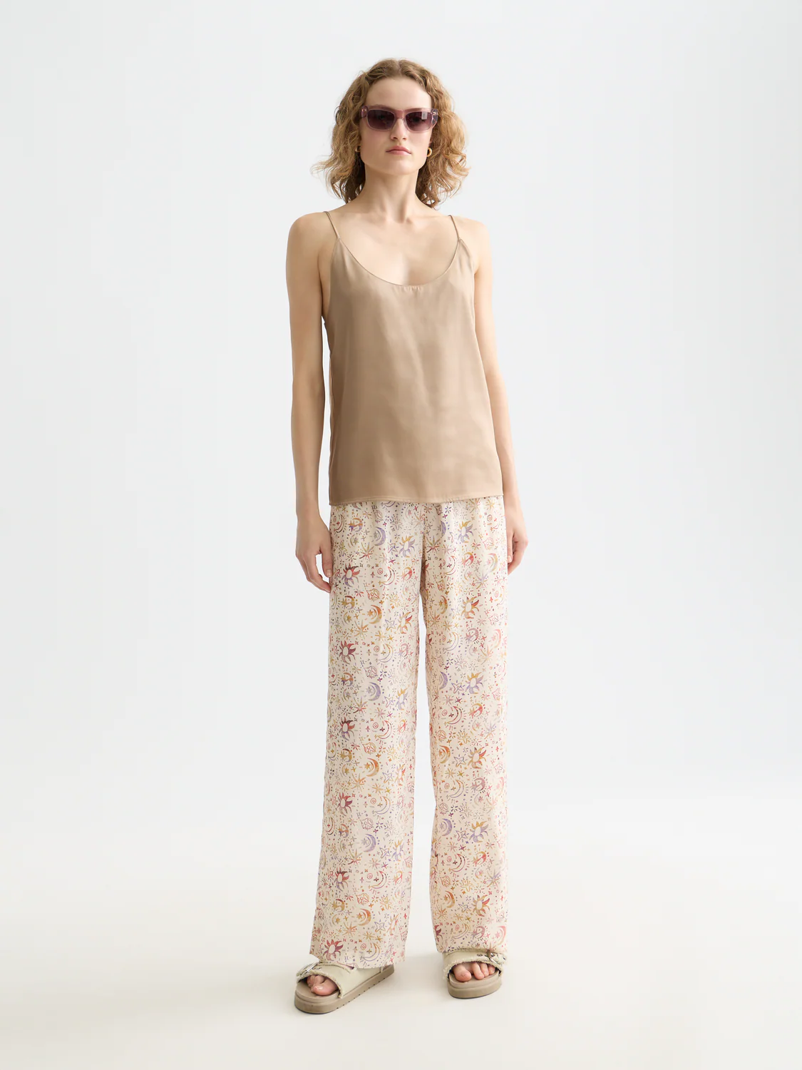 SCOTCH & SODA - Single Woven Front Jersey Back Tank