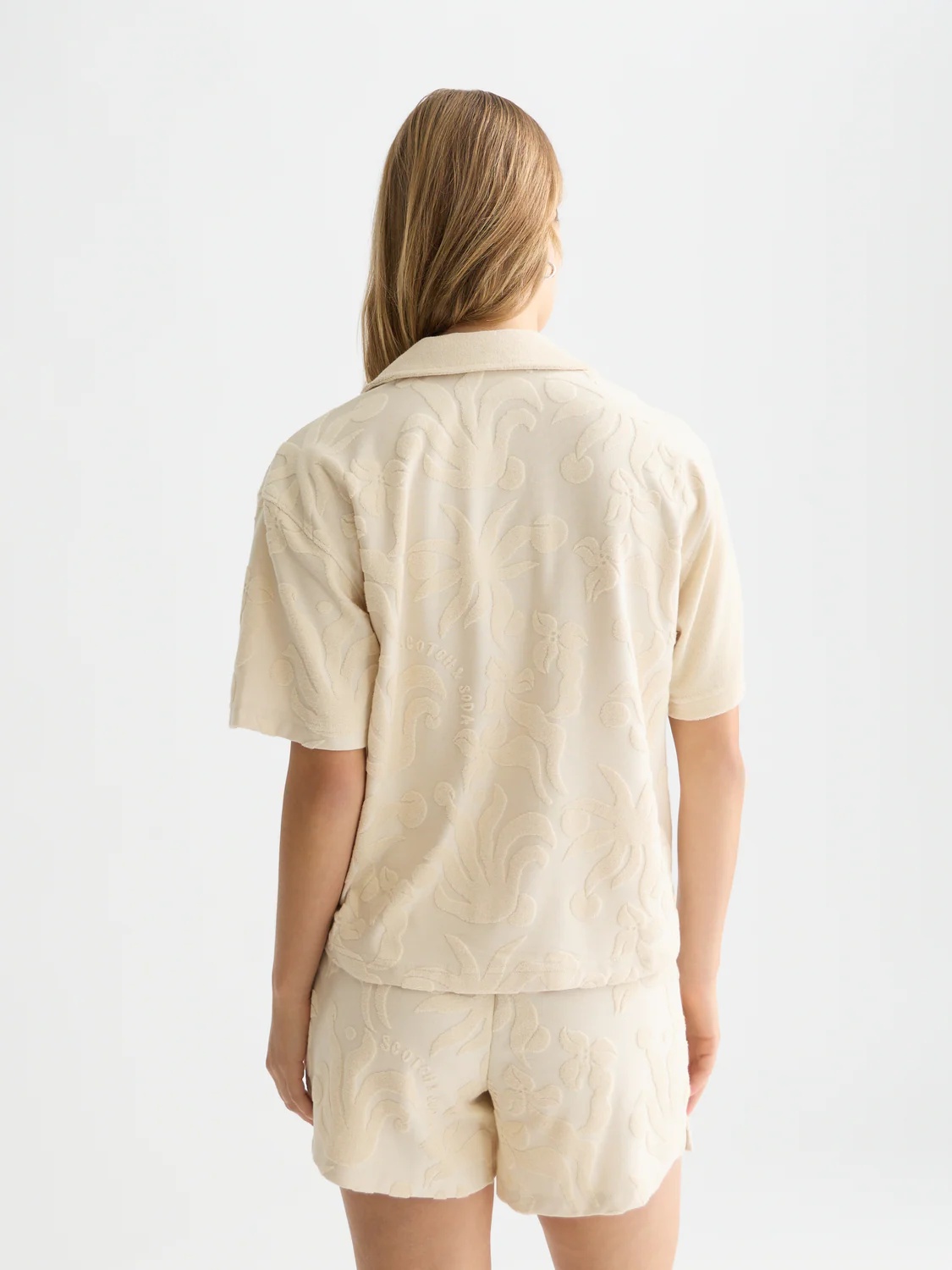 SCOTCH & SODA - Towelling Shortsleeved Shirt