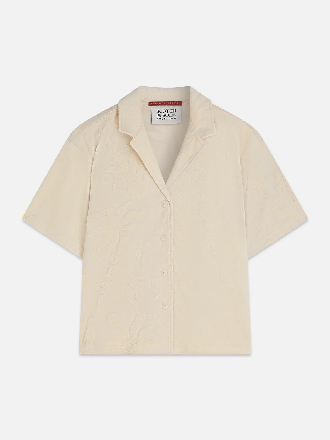 SCOTCH & SODA - Towelling Shortsleeved Shirt
