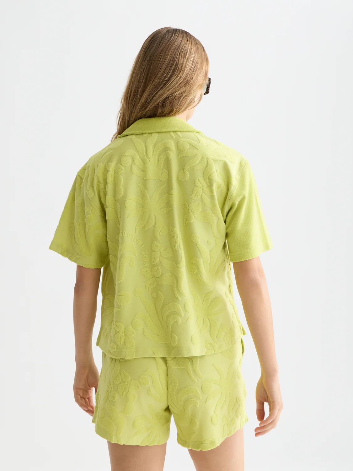 SCOTCH & SODA - Towelling Shortsleeved Shirt