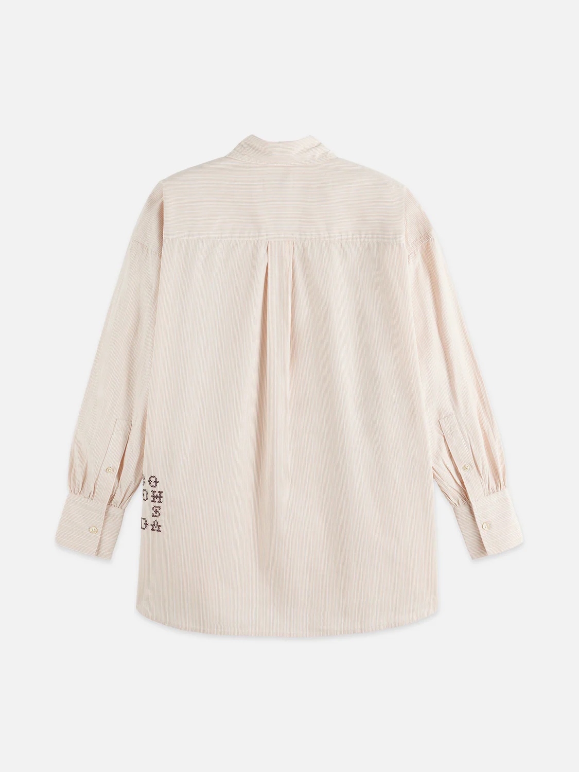 SCOTCH & SODA - Embroidery Girlfriend Shirt