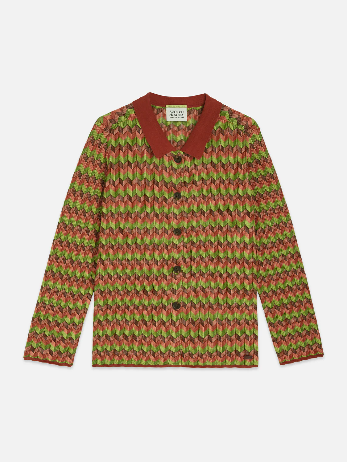 SCOTCH & SODA - Jacquard Knitted Jacket