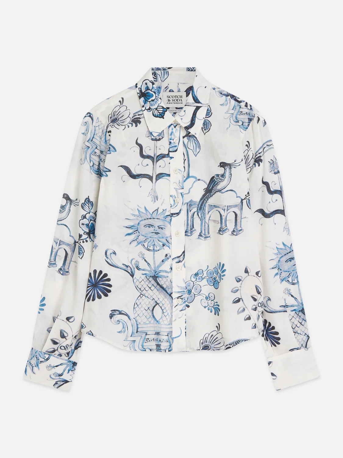 SCOTCH & SODA - Printed Relaxed-Fit Shirt