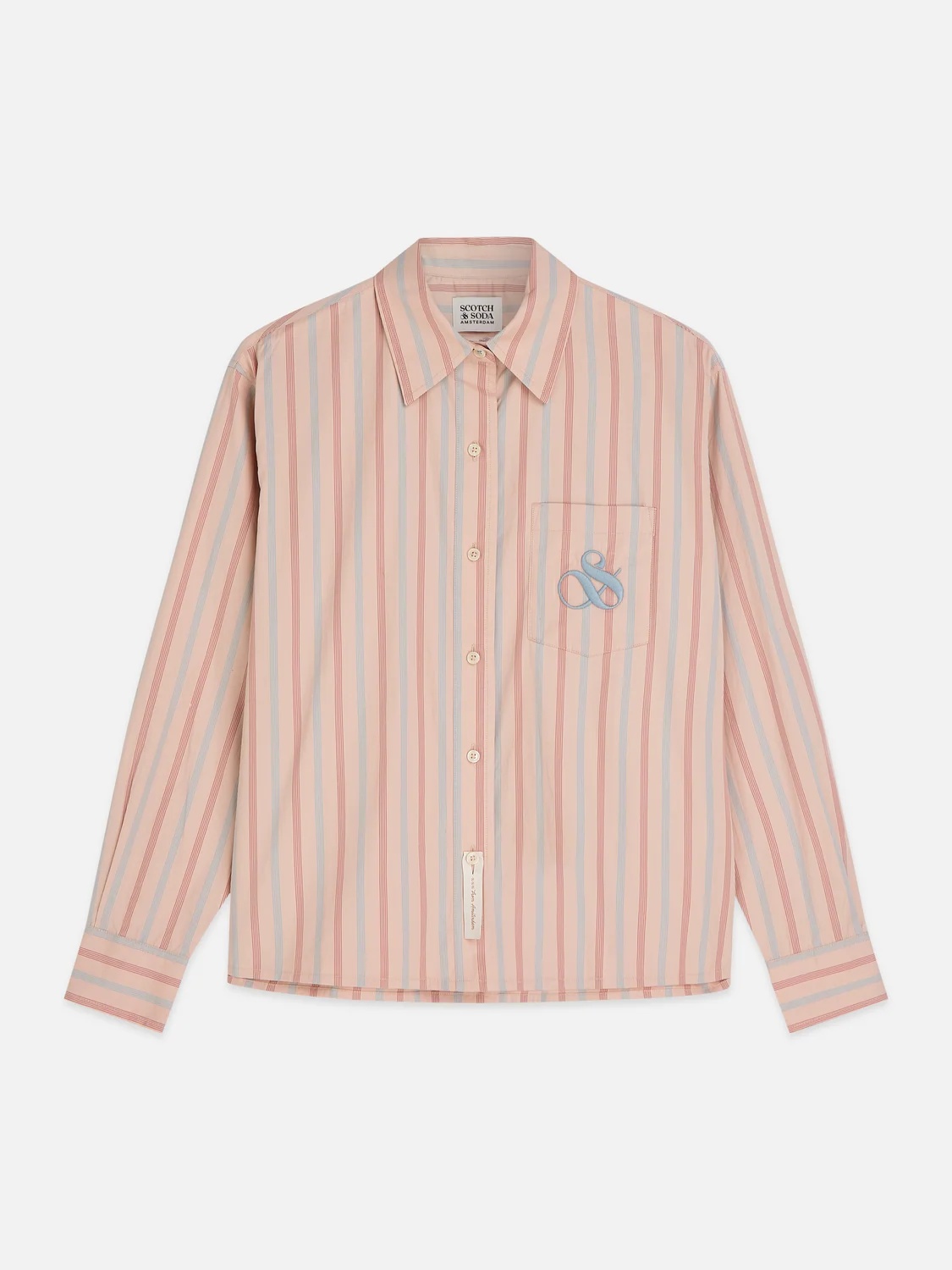 SCOTCH & SODA - Striped Relaxed Shirt