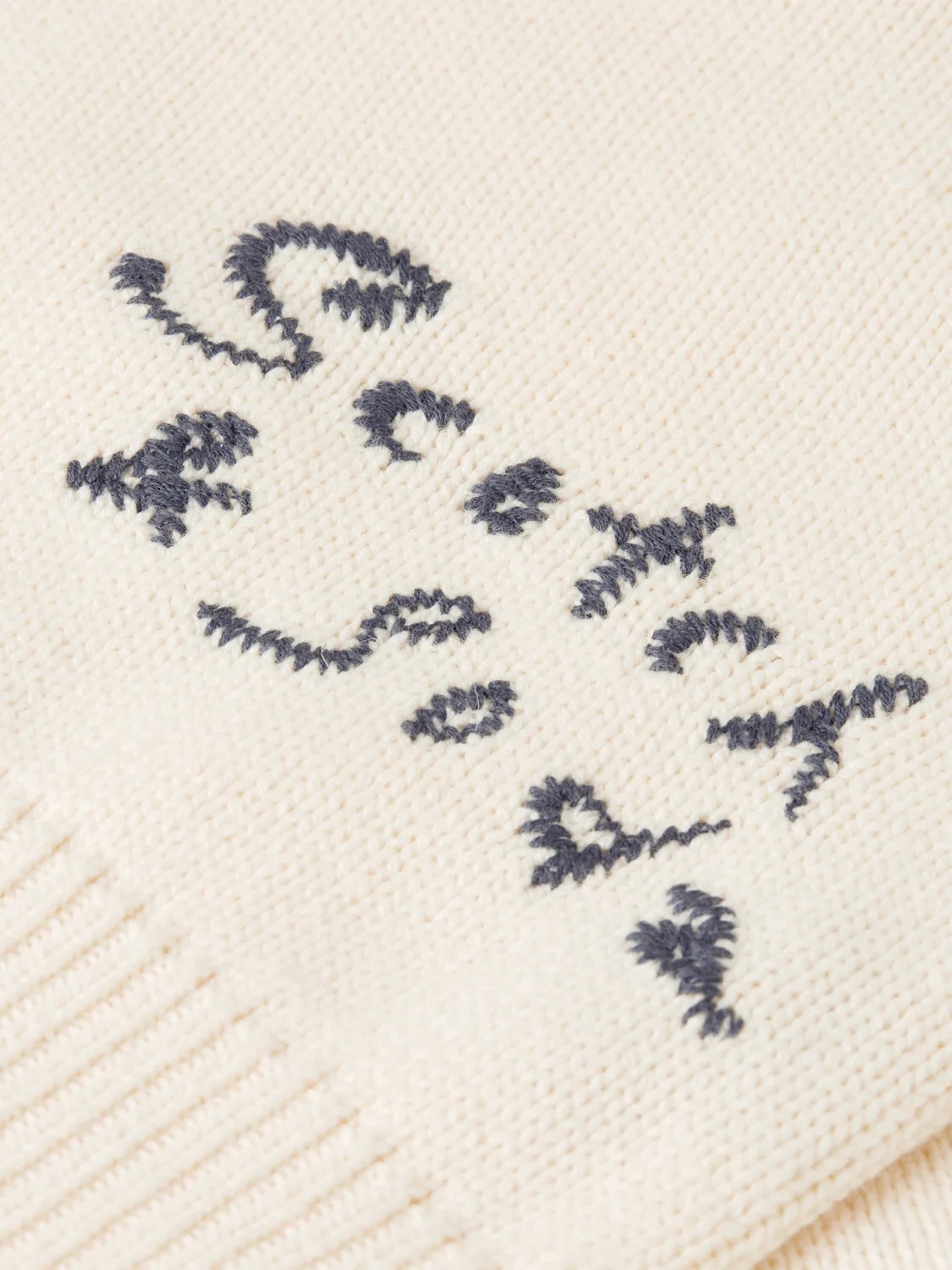 SCOTCH & SODA - Scotch & Soda x Royal Delft Embroidered Oversized Pullover