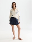 Scotch & Soda x Royal Delft Embroidered Oversized Pullover