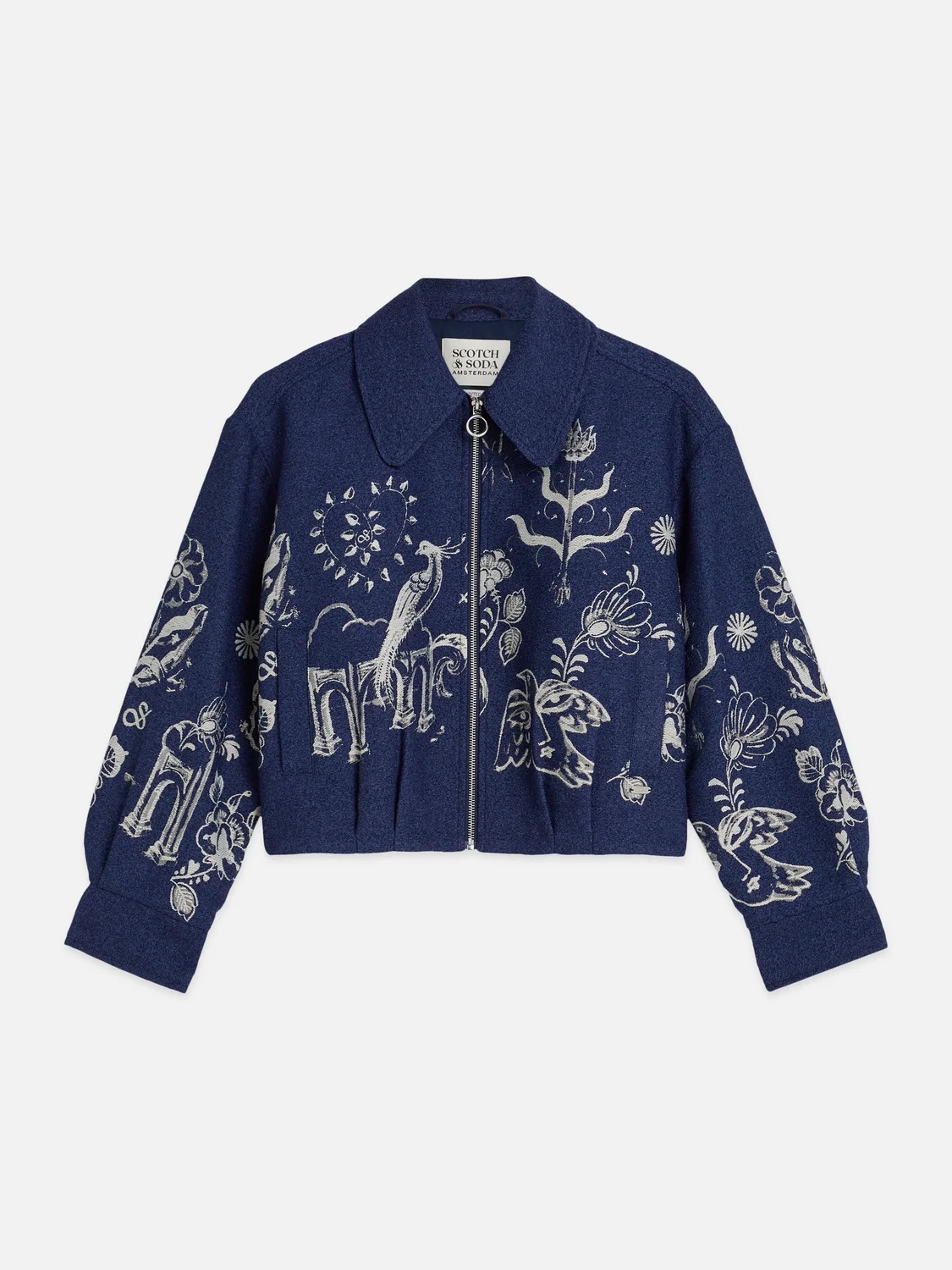 SCOTCH & SODA - Scotch & Soda x Royal Delft Jacquard Jacket