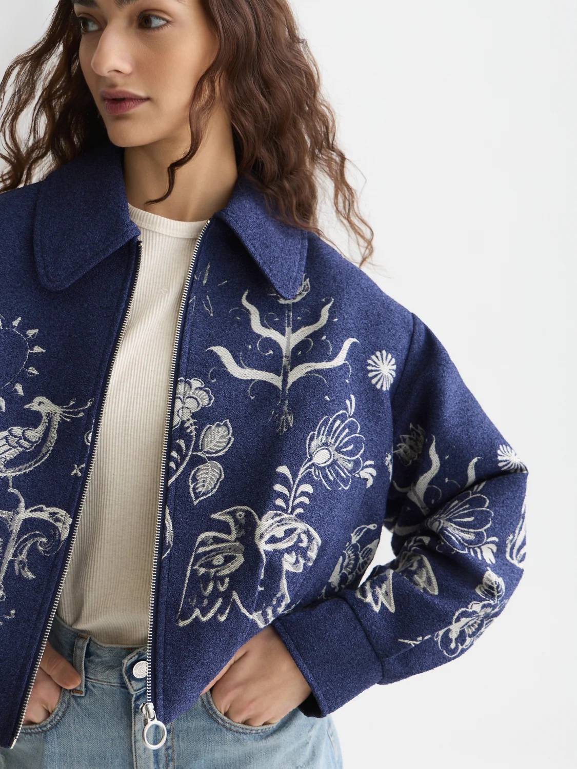 SCOTCH & SODA - Scotch & Soda x Royal Delft Jacquard Jacket