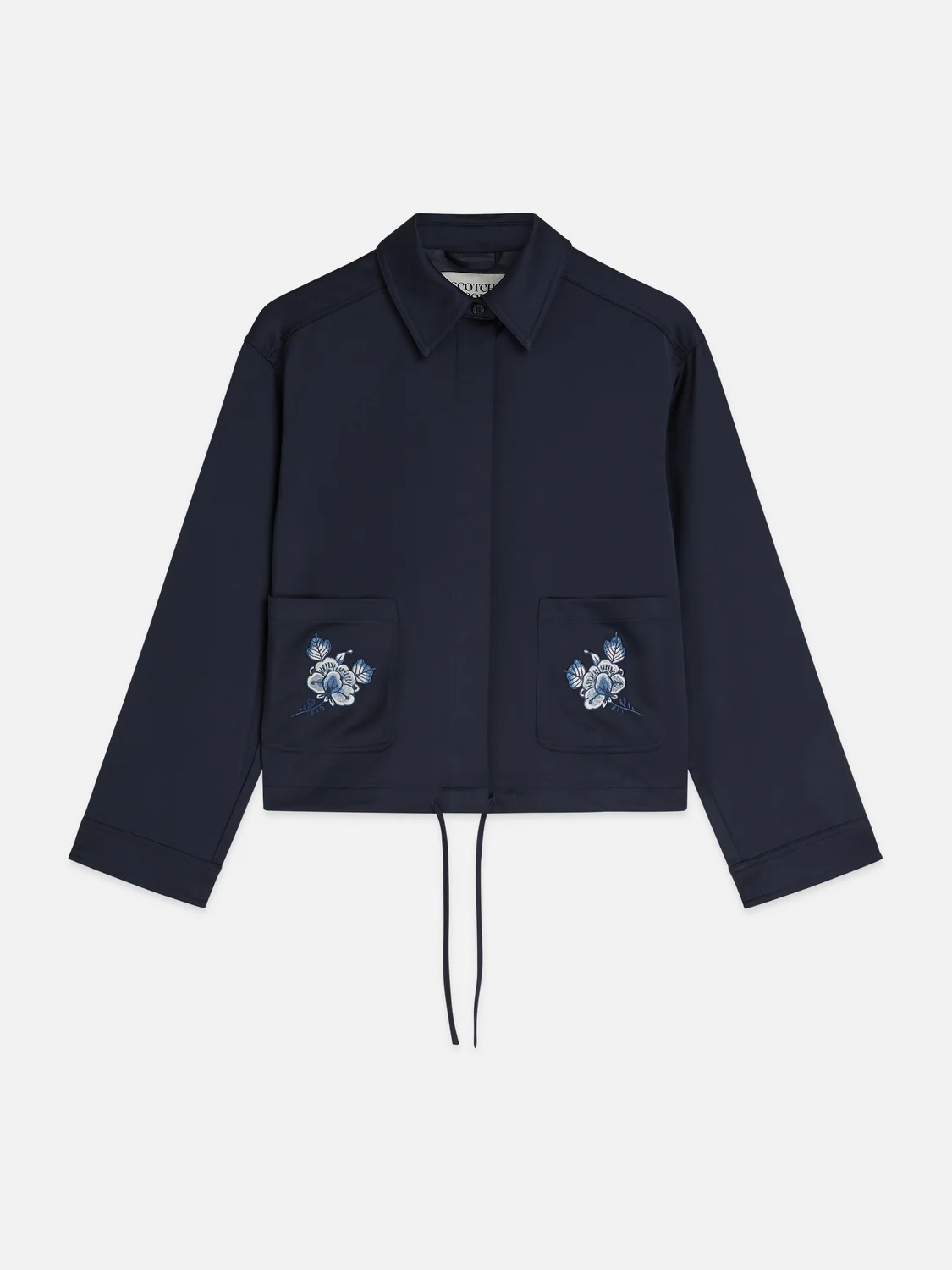 SCOTCH & SODA - Embroidered Satin Jacket