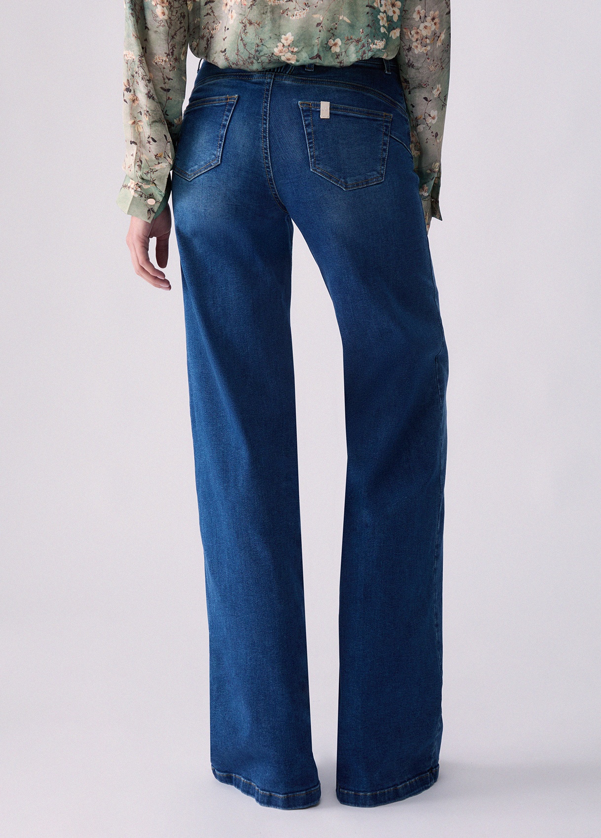 LIU JO - Stonewash Flare Jeans