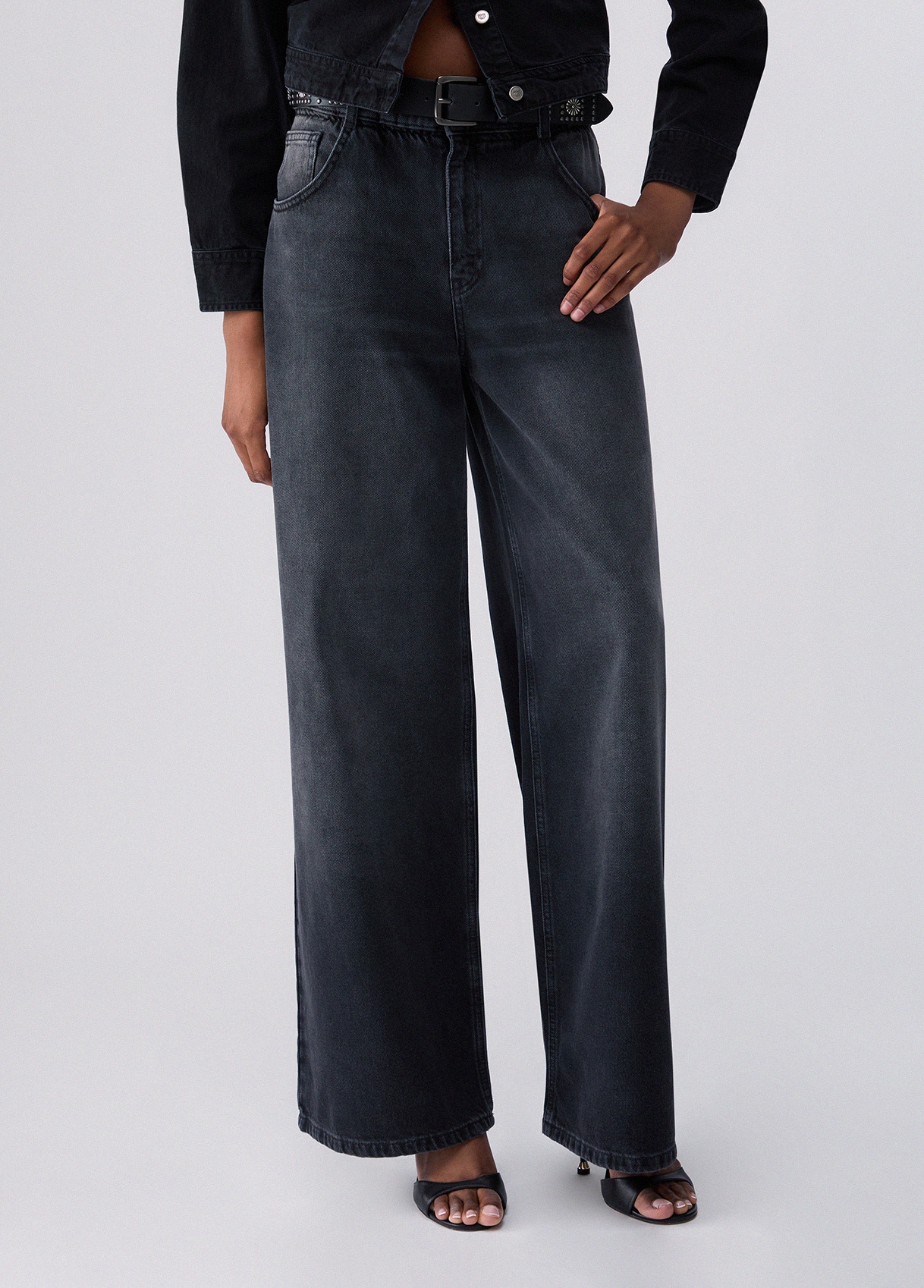 LIU JO - Flare Jeans With Belt